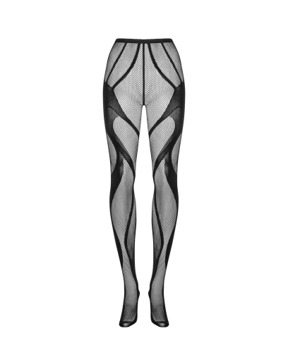 Колготки з доступом Obsessive Tights S336 S/M/L - фото №3