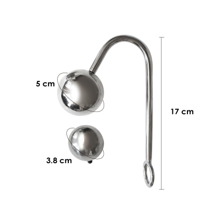 Бондажний набір із металевим анальним гаком №4 Art of Sex Blanca Bondage set with anal hook №4 - фото №2