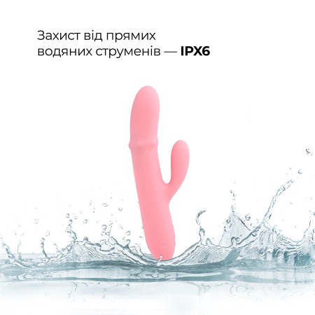 Смарт вібратор-кролик Svakom Mora Neo, 3 мотори, рухомі намистини на стовбурі - фото №8