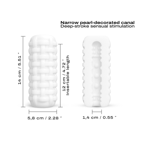 Мастурбатор Dorcel Cup Tight, ультрам’який, ребристий внутрішній канал - фото №2