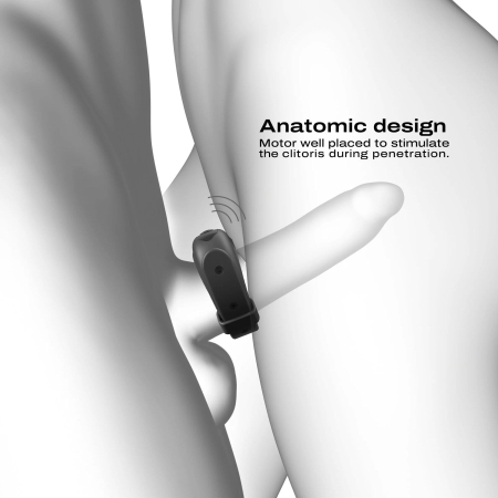 Ерекційне віброкільце Dorcel Fit Vibe Ring, регульований діаметр 4–5,7 см, 10 режимів - фото №3