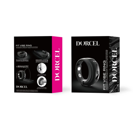 Ерекційне віброкільце Dorcel Fit Vibe Ring, регульований діаметр 4–5,7 см, 10 режимів - фото №7