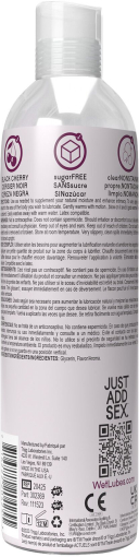 Зігрівальний лубрикант на водній основі Wet Warming Black Cherry 4 in 1, без цукру (118 мл) - фото №2