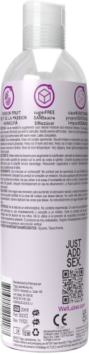 Зігрівальний лубрикант на водній основі Wet Warming Passion Fruit 4 in 1, без цукру (118 мл) - фото №2