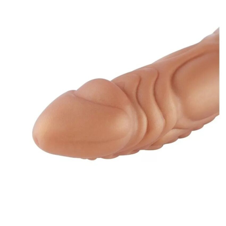 Силіконовий дилдо Hismith Slightly Curved Silicone Dildo Monster Series - фото №6