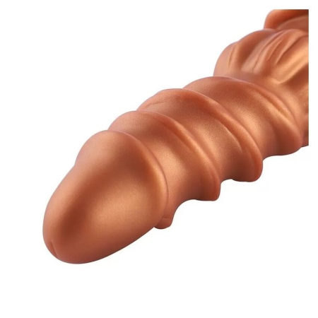 Силіконовий дилдо Hismith Spiral Grain Silicone Dildo Monster Series - фото №4