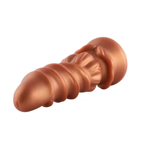 Силіконовий дилдо Hismith Spiral Grain Silicone Dildo Monster Series - фото №5