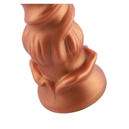 Силіконовий дилдо Hismith Spiral Grain Silicone Dildo Monster Series - фото №6