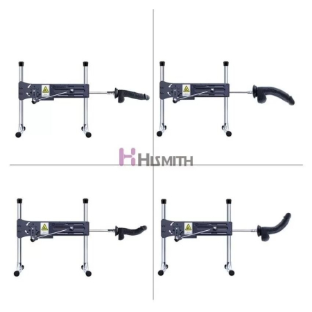 Силіконовий дилдо Hismith 8.3" Silicone Dildo Black - фото №4