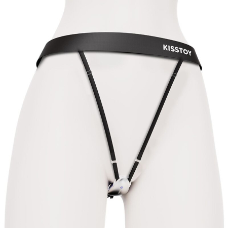 Вібратор у трусики KISSTOY Viosecret, пояс для фіксації та пульт ДК у комплекті - фото №3