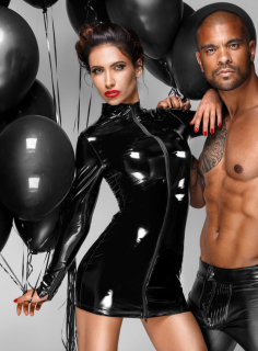 Сукня Noir Handmade F187 PVC mini dress - XXL - - фото №4