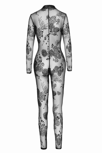 Бодістокінг Noir Handmade F237 Long tulle overall - M №6