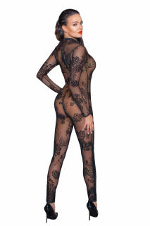 Бодістокінг Noir Handmade F237 Long tulle overall - M - №2