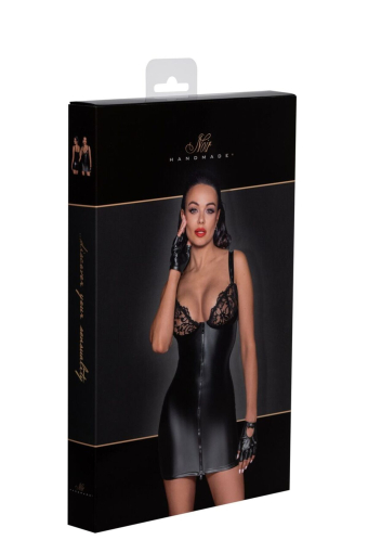 Сукня Noir Handmade F254 Powerwetlook mini-dress - XL - фото №8