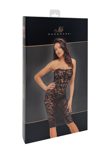 Сукня Noir Handmade F301 Catalyst lace up midi dress - L - фото №7