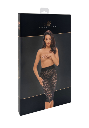 Спідниця Noir Handmade F302 Ambivalence lace up midi skirt - XL - фото №8