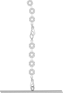 (SALE) Сукня Noir Handmade F307 Mirage wetlook mini dress with jewelry rhinestone chain - S - - фото №6