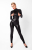 Комбінезон Noir Handmade F319 Caged wetlook catsuit with zippers and ring - S - фото