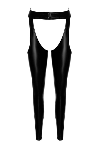 Легінси з відкритими стегнами Noir Handmade F323 Rebel wetlook chaps - XL - фото №7