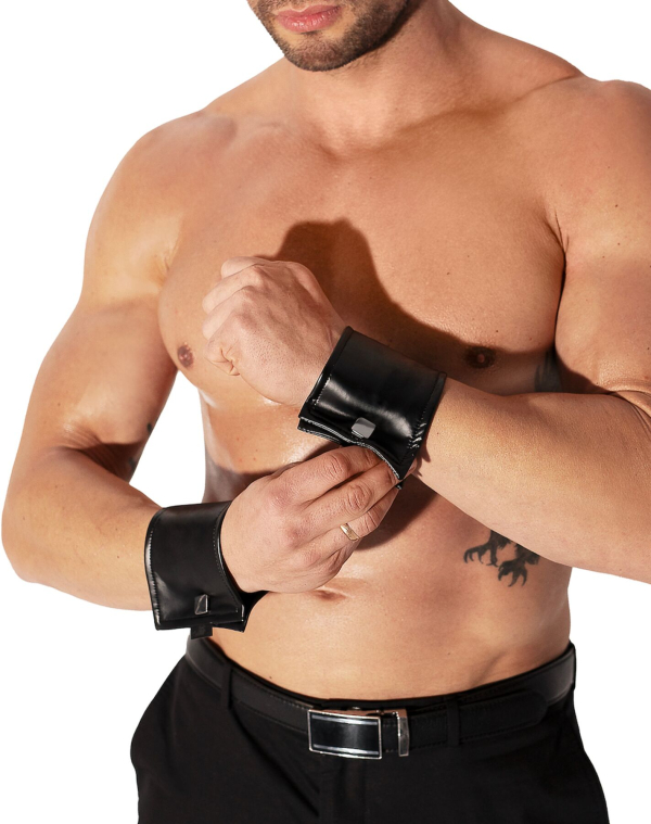 Пара чоловічих наручних гаманців Noir Handmade H075 Pair of wrist wallet with hidden zipper - фото