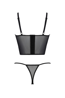 Комплект Passion KERRIA SET black S/M - ECO Passion - - фото №4