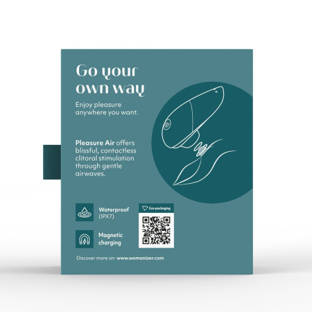 Вакуумний кліторальний стимулятор Womanizer Liberty 2 Dark Petrol - фото №11