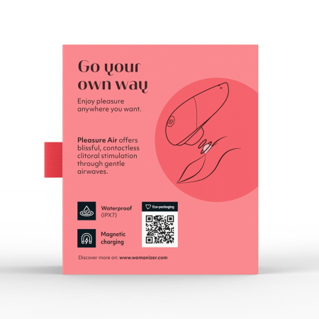 Вакуумний кліторальний стимулятор Womanizer Liberty 2 Vibrant Rose - фото №11