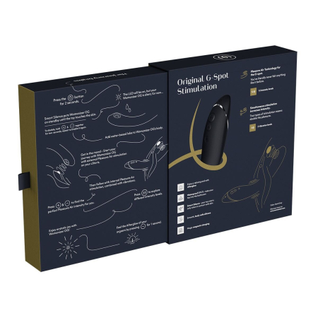 Вібратор для точки G з вакуумною стимуляцією Womanizer OG Dark Grey - фото №9