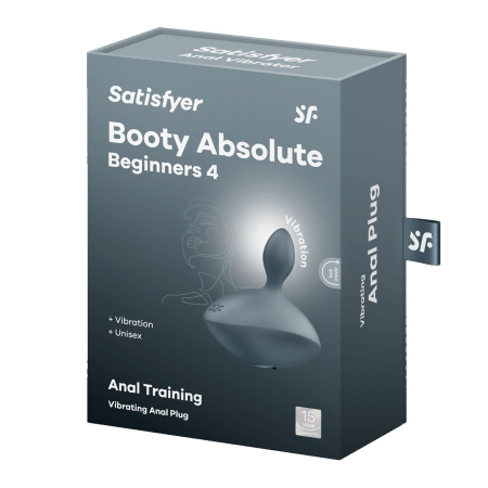 Анальна вібропробка Satisfyer Booty Absolute Beginners 4, для початківців, ввідна частина 3 см - фото №6