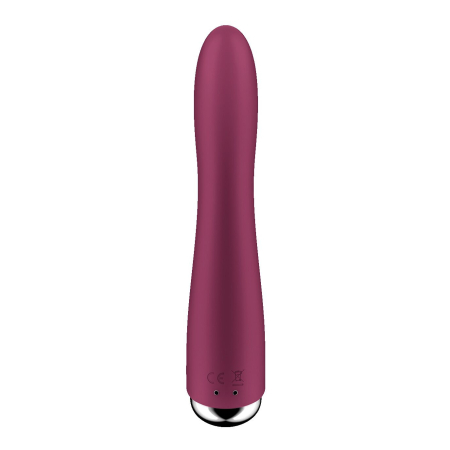 Вібратор точки G з обертанням Satisfyer Spinning Vibe 1 Red, 2 мотори - фото №4
