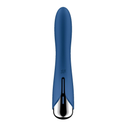 Вібратор точки G з обертанням Satisfyer Spinning Vibe 1 Blue, 2 мотори - - фото №6