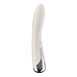 Вібратор точки G з обертанням Satisfyer Spinning Vibe 1 Beige, 2 мотори - - фото №5