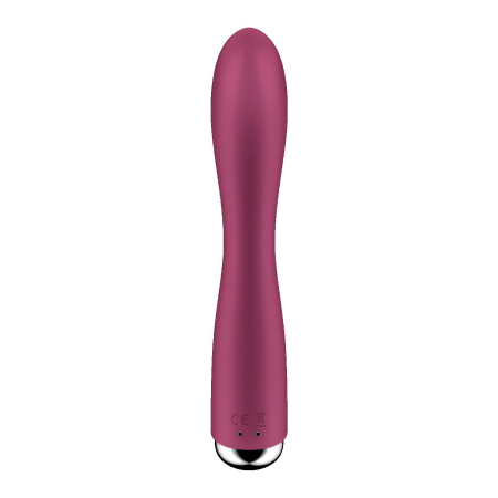 Вібратор-кролик з ротацією Satisfyer Spinning Rabbit 1 Red, 3 мотори - фото №4