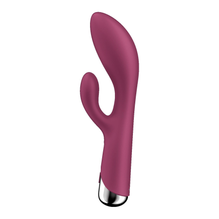 Вібратор-кролик з ротацією Satisfyer Spinning Rabbit 1 Red, 3 мотори - фото №3