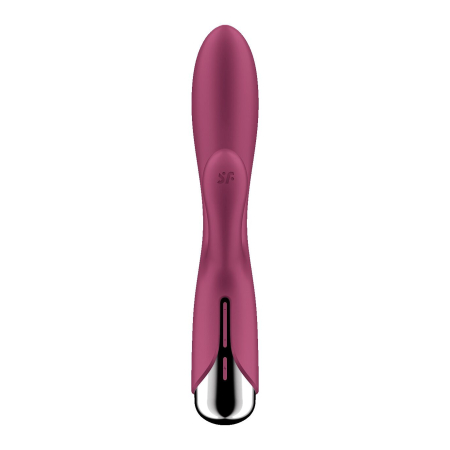 Вібратор-кролик з ротацією Satisfyer Spinning Rabbit 1 Red, 3 мотори - фото №6