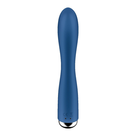 Вібратор-кролик з ротацією Satisfyer Spinning Rabbit 1 Blue, 3 мотори - фото №4
