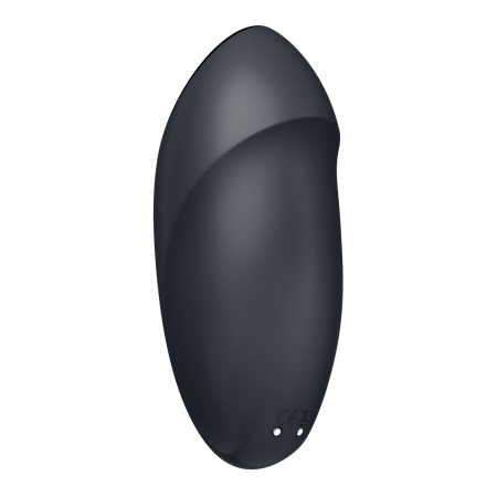 Вібростимулятор-пульсатор Satisfyer Tap & Climax 1 Grey, ефект постукування пальцем, 2 мотори - фото №5