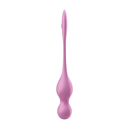 Вагінальні смарт-кульки з вібрацією Satisfyer Love Birds 1 Connect App Pink, 78 г - фото №2