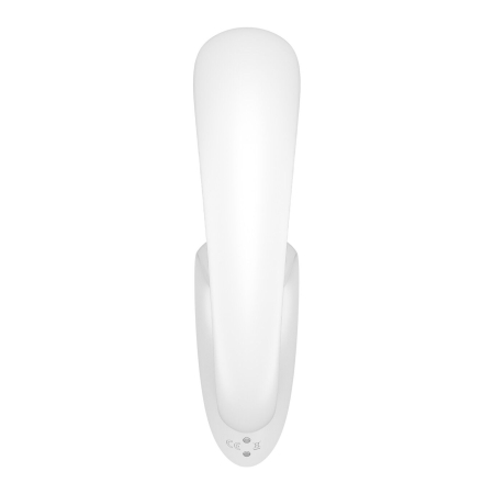 Вагінально-кліторальний вібратор Satisfyer G for Goddess 1 White, 2 мотори - фото №5