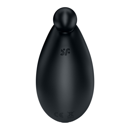 Вібратор для зовнішньої стимуляції Satisfyer Spot On 2 Black, дуже потужний, гнучкий відросток - фото №5