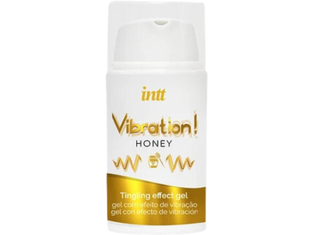 Рідкий вібратор Intt Vibration Honey (15 мл), густий гель, дуже смачний, діє до 30 хвилин - фото №2