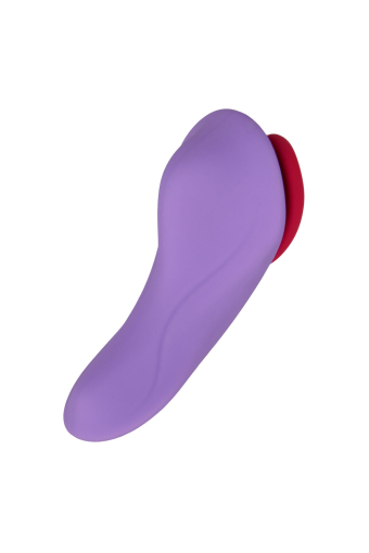Вібратор у трусики FairyGasm HeartGem violet, на магніті, пульт ДК - фото №5