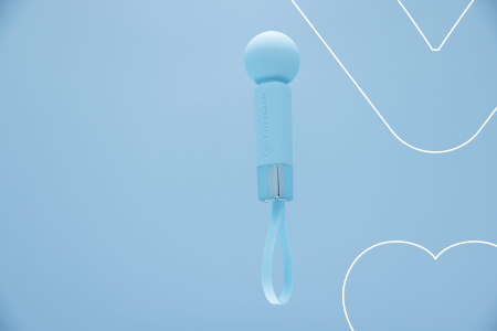 Мінівібромасажер FairyGasm Pearlstasy blue - фото №5