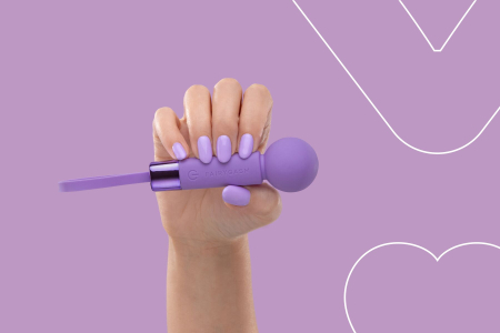 Мінівібромасажер FairyGasm Pearlstasy violet - фото №6