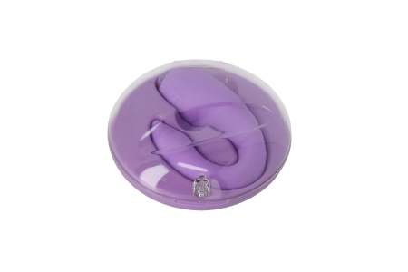 Вібратор для пар FairyGasm PleasureBerry violet, зарядний кейс, пульт ДК - фото №4