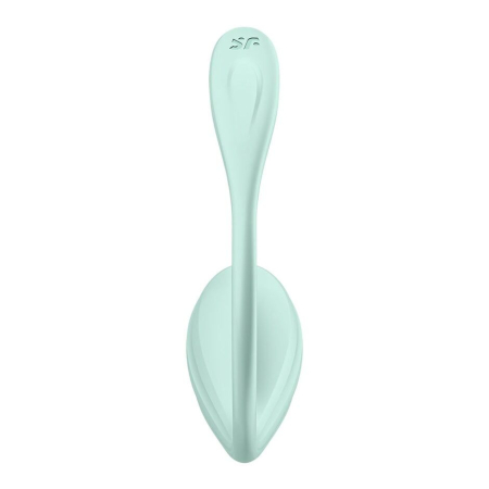 Смарт-віброяйце Satisfyer Smooth Petal Connect App Mint - фото №5