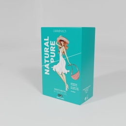 Набір пробников гель-лубриканту для чутливої шкіри Driminals Natural Pure (10 x 4 мл) - фото