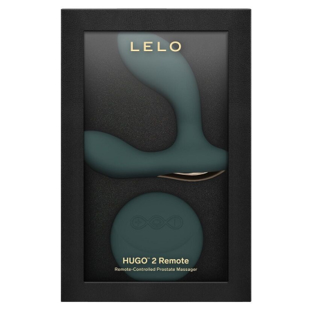 Масажер простати LELO Hugo 2 Remote Green, 2 мотори, дуже потужний, пульт ДК - фото №4