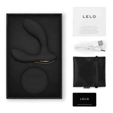 Масажер простати LELO Hugo 2 Remote Black, 2 мотори, дуже потужний, пульт ДК - фото №3