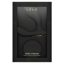 Масажер простати LELO Hugo 2 Remote Black, 2 мотори, дуже потужний, пульт ДК - - фото №4